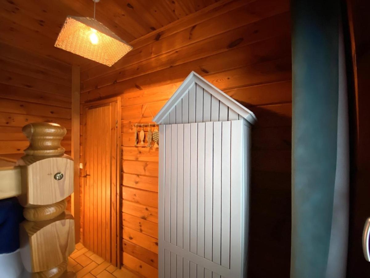 Le Fishing Lodge Chalet En Bois Avec Bain Nordique La Bresse Exteriör bild