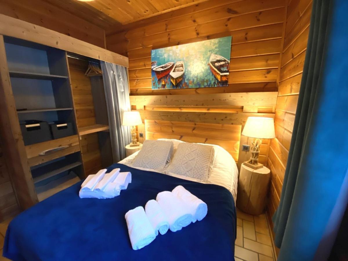 Le Fishing Lodge Chalet En Bois Avec Bain Nordique La Bresse Exteriör bild
