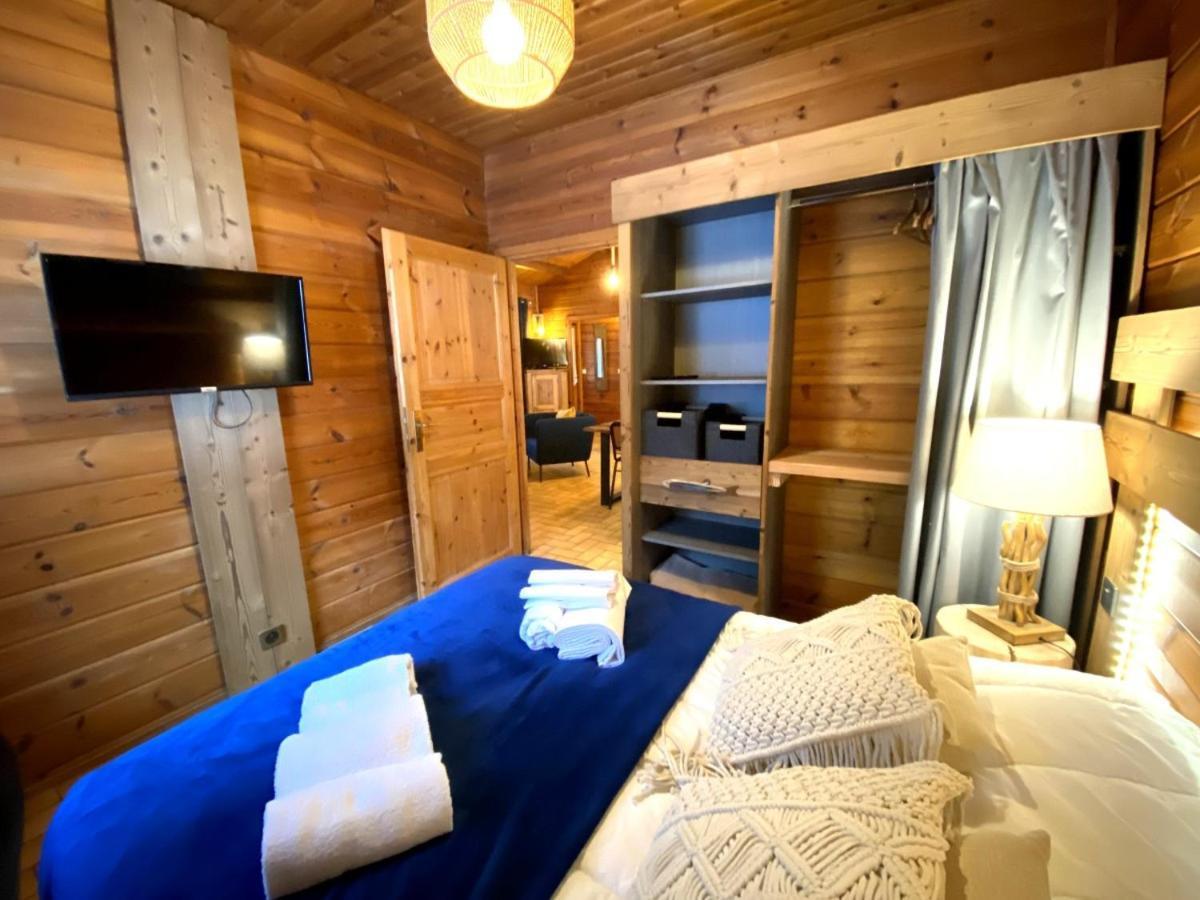 Le Fishing Lodge Chalet En Bois Avec Bain Nordique La Bresse Exteriör bild